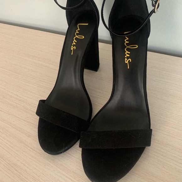 Lulus black heels - Picture 3 of 7